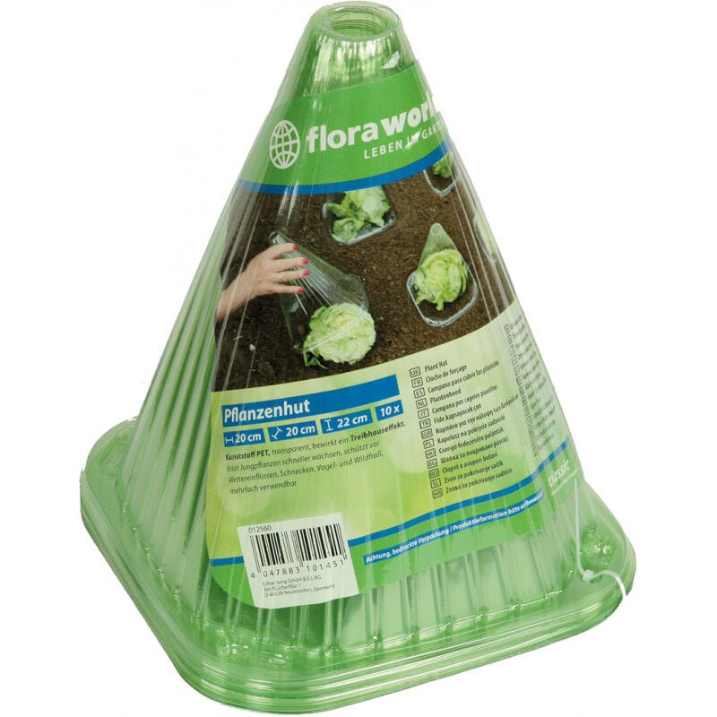 FP - Cone plastique Antigel salade - 10 unités