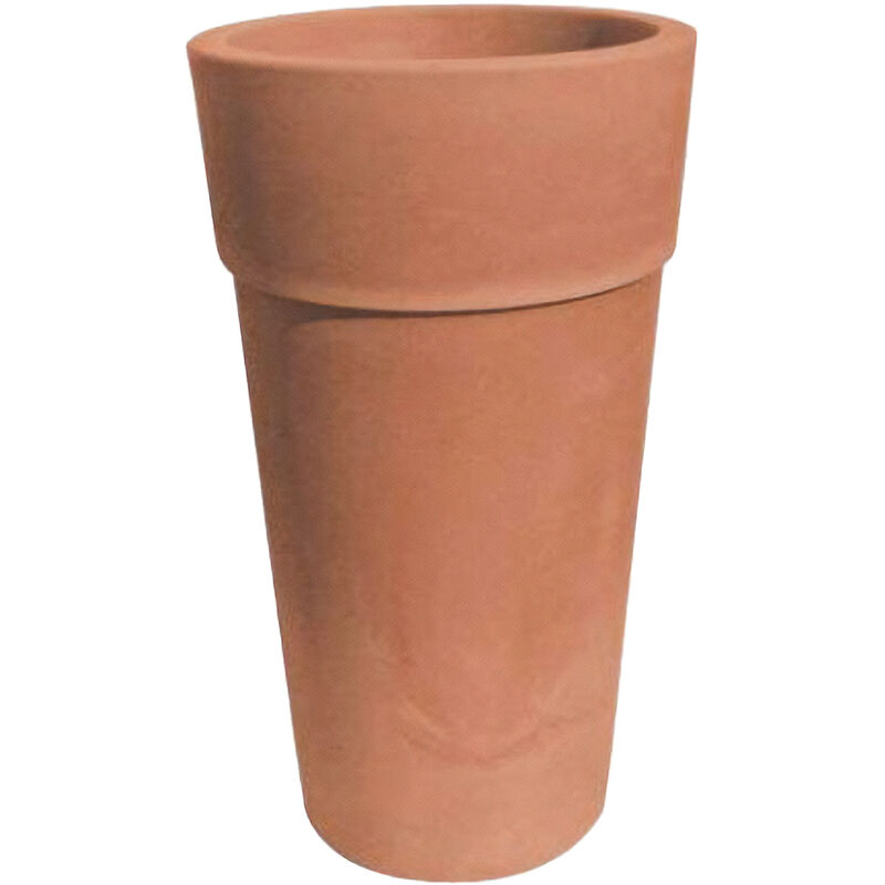 Cone Sensation - Jardinière pour les arrangements de plantes et de fleurs. Jardinière d'extérieur en forme de cône Ø40x70H cm. Capacité 18L. Couleur