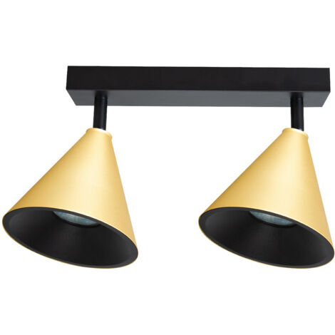 Cone Spot Gold 2xGU10 Leuchte