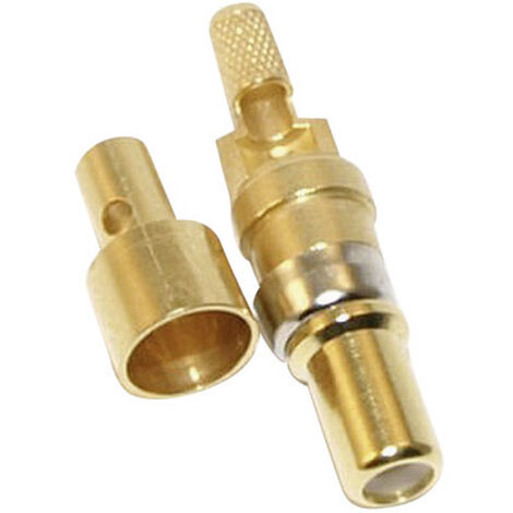 Conec 131J30019X 131J30019X Koaxial-Stiftkontakt   Vergoldet   1 St.