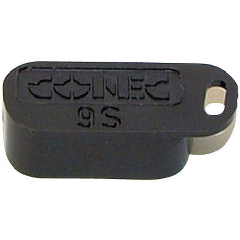 Conec 160X10409X 160X10409X Abdeckkappe Schwarz 1 St.