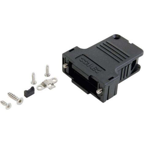 Conec 165X14559XE 165X14559XE Guscio SUB-D Numero Poli (num): 9 Plastica 45 ° Nero 1 pz.