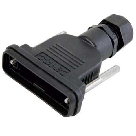 Conec 165X14819XE 165X14819XE Guscio SUB-D Numero Poli (num): 9 Plastica 180 ° Nero 1 pz.