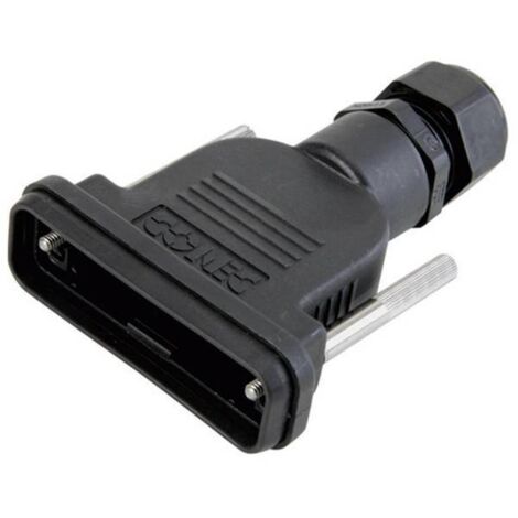 Conec 165X14829XE 165X14829XE Alloggiamento D SUB Numero Poli (num): 15 Plastica 180 ° Nero 1 pz.