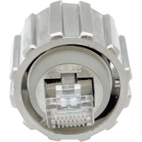 Conec 17-10013 Sensor-/Aktor-Datensteckverbinder  Stecker, gerade  Polzahl Sensoren: 8P8C 1 St.
