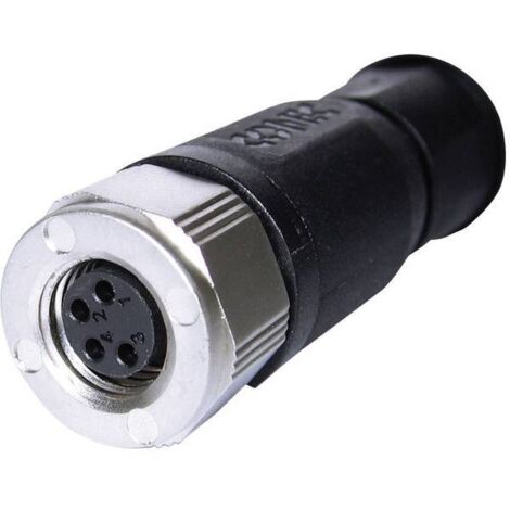 Conec 42-00006 Connettore non confezionato per sensore o attuatore M8 Presa dritta Numero di poli: 3 1 pz.