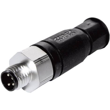 Conec 42-00007 Connettore non confezionato per sensore o attuatore M8 Spina dritta Numero di poli: 4 1 pz.