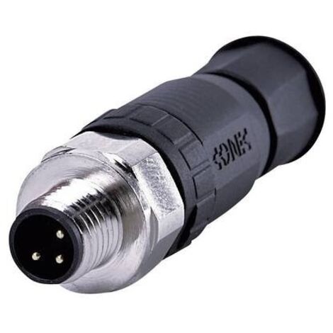 Conec 42-00009 Connettore non confezionato per sensore o attuatore M8 Spina dritta Numero di poli: 3 1 pz.