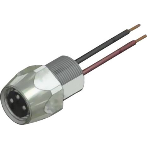 Conec 42-01000 Connettore da pannello per sensore o attuatore M8 Presa Numero di poli: 3 1 pz.