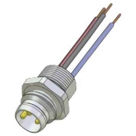 Conec 42-01033 Connettore da pannello per sensore o attuatore M8 Spina Numero di poli: 4 1 pz.