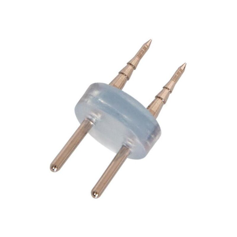 

Efectoled - Conector 2 PIN para Manguera LED 220V AC IP65 Corte cada 100 cm Blanco - Blanco