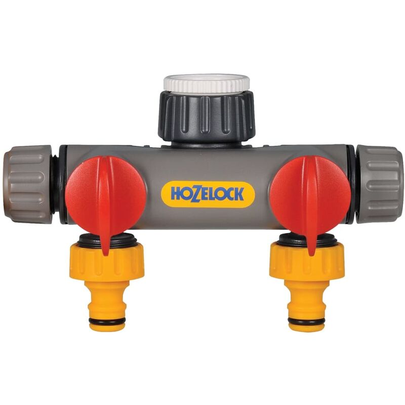 

Hozelock Conector de grifo de 2 salidas - Multicolor