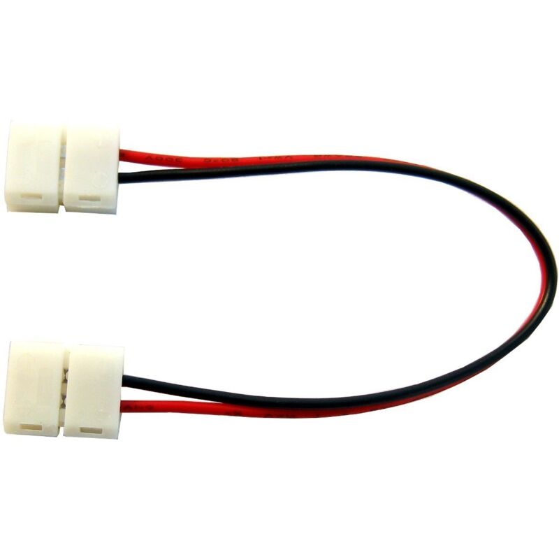 

Pack 10 unidades Conector 8mm empalmador 2 tiras de 8mm. 15 cm - Jandei