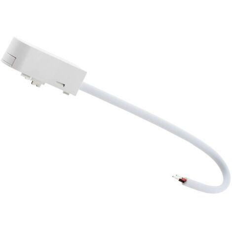 Conector a red Carril SLIM 48V, blanco