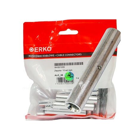 Conector Al, manguito de conexión ALC 35 10 uds Erko