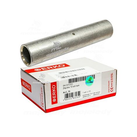 Conector Al, manguito de conexión ALC 70, 10 uds. Erko