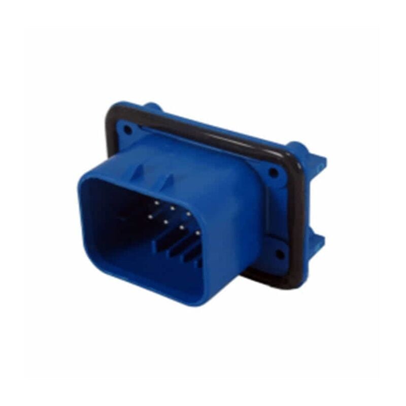 

Conector AmpSeal hembra 14 vìas azul PCB 90°