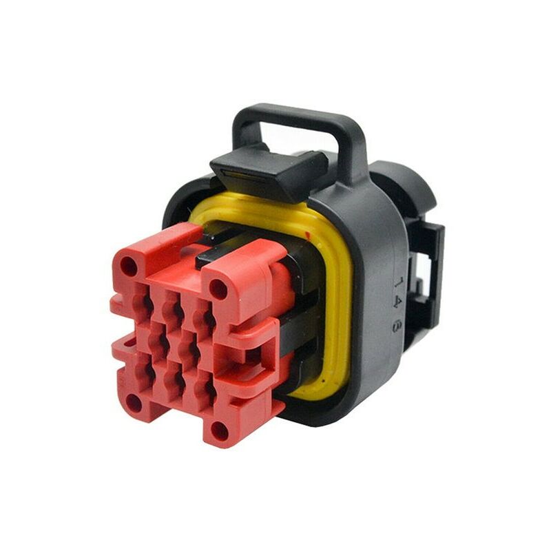 

Conector AmpSeal macho 8 vìas negro