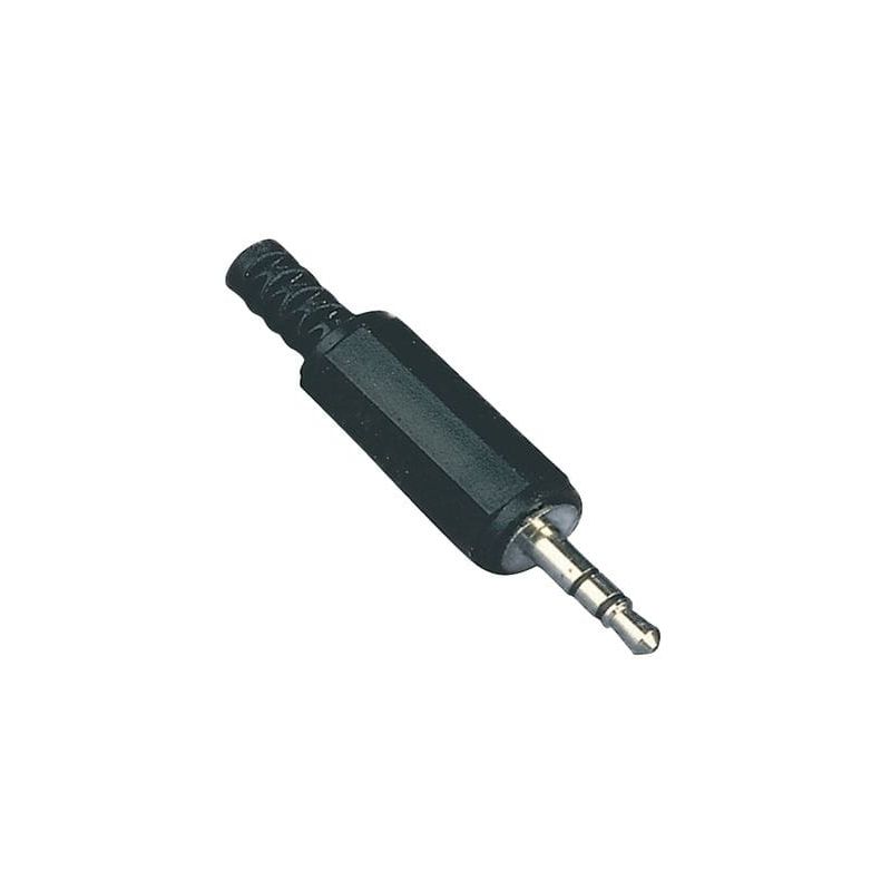 

Goobay - Conector audio jack 3.5 mm estereo macho Negro