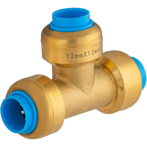 Conector automático universal en T TOUT PUSH Ø12