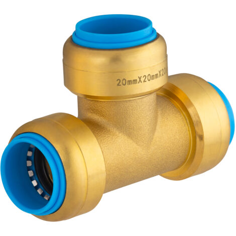 Conector automático universal en T TOUT PUSH Ø20