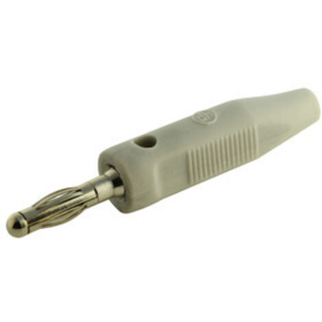 Conector Banana de 04 mm de color Gris Electro Dh 09.024/G 8430552088645