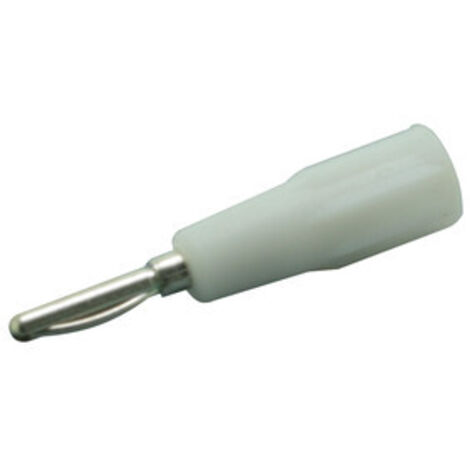 Conector Banana miniatura.color blanco Electro Dh 09.010/B 8430552006335