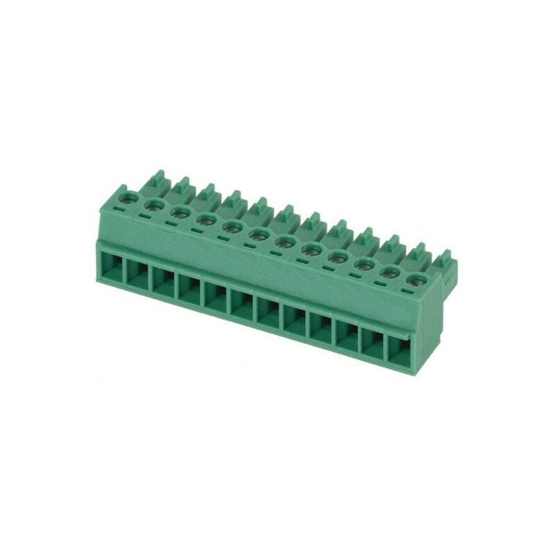 

Phoenix Contact - Conector bloque de terminales al carro 3,81 paso hembra 12 vías Verde Phoenix