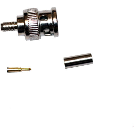 Conector BNC a RG174 engarzado
