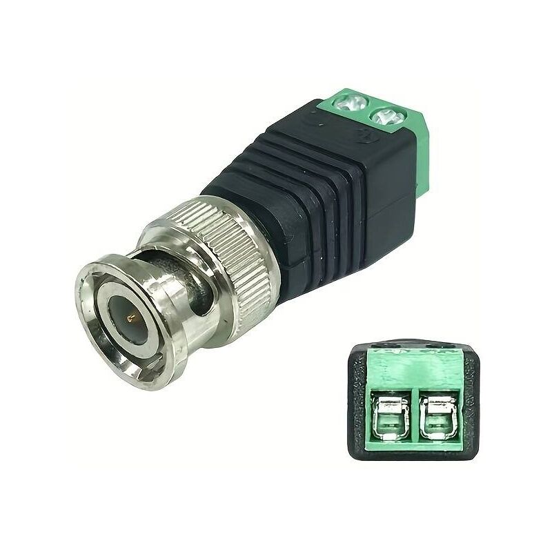 

Conector BNC macho Negro
