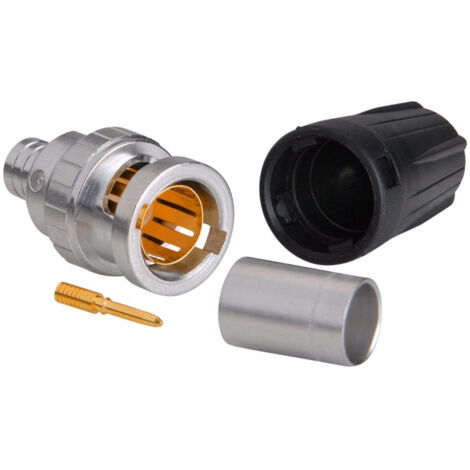 Conector BNC Macho Para Cable RG59 Para Crimpar