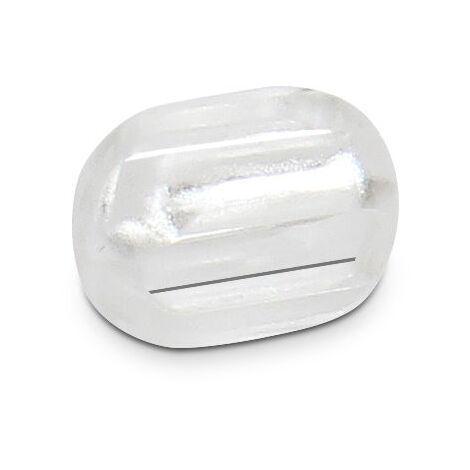 Conector cadena de bolas cortada de ø 4 mm - Juego de 4 - Transparente