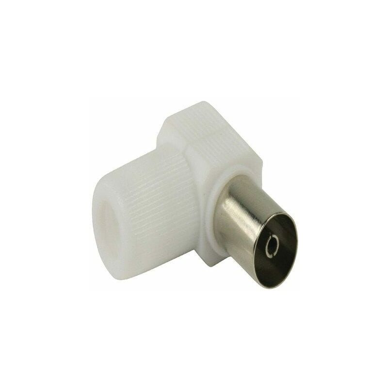 

Conector CEI Hembra acodado 7mm Blanco
