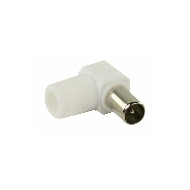 

Conector CEI Macho acodado 7mm Blanco