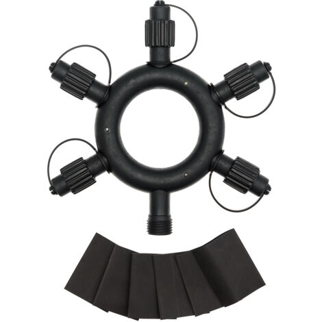 Conector circular 18 cm 5 salidas 230V CA