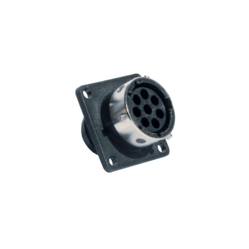 

Conector circular Trim Trio UTG tamaño 14 Hembra 12 Polos para Panel