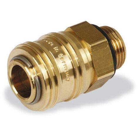Conector con rosca exterior de latón                 3/8" K 26
