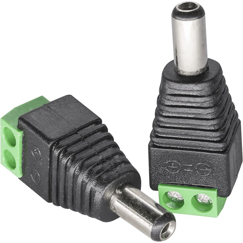 

Goobay - Conector DC macho 5.5x2.1mm Negro
