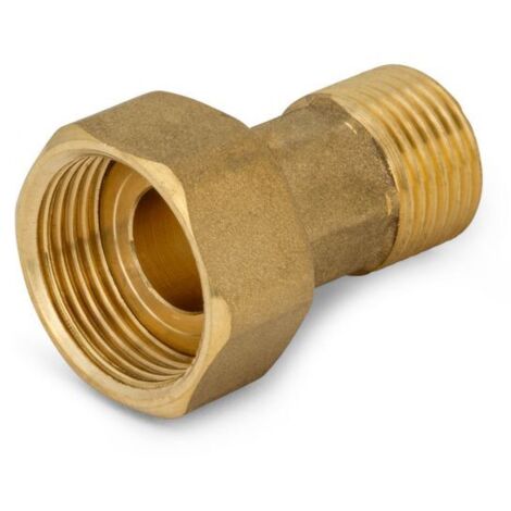 Conector de 2 piezas para contador 3/4X1/2
