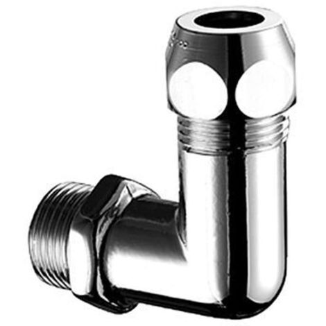 Conector de ángulo SCHELL con rosca exterior