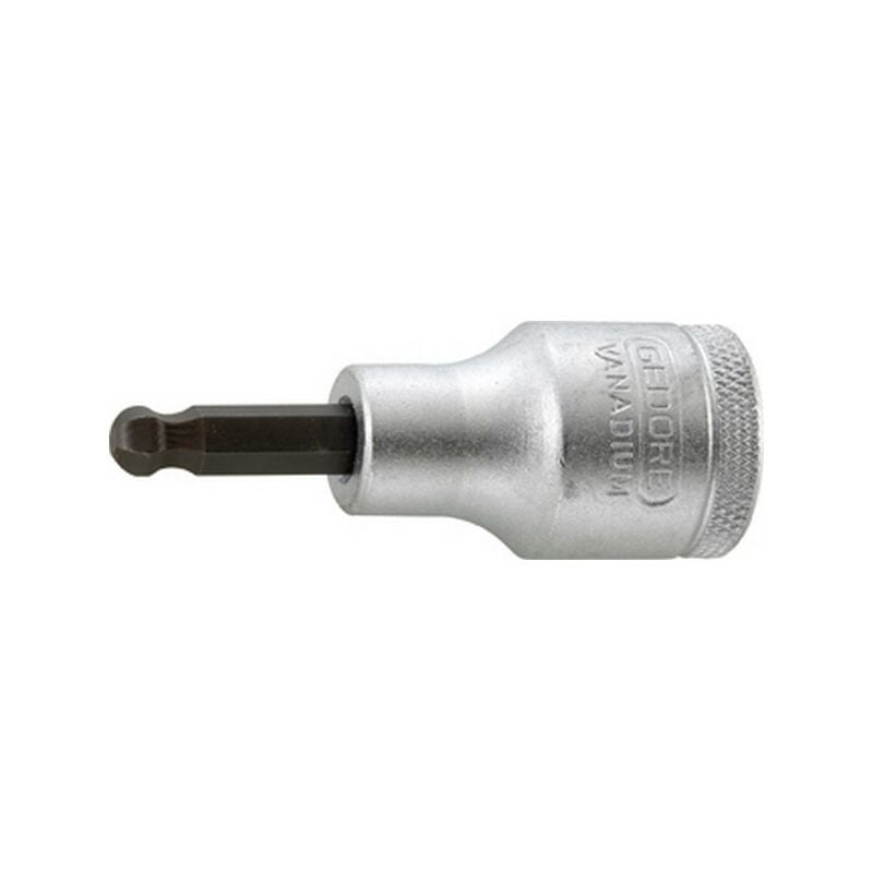 

Conector de artornillado 1/2'' con cabeza esférica, para Tornillo femenino - hexagonal, lado e/planos : 8 mm, Largo 60 mm