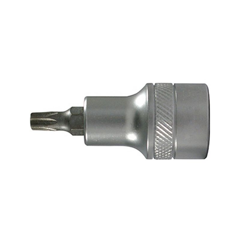 

Conector de artornillado 1/2'' para Tornillo femenino TORX®, dimensiones : T 45, para Tornillo M8-M10, Largo 52 mm