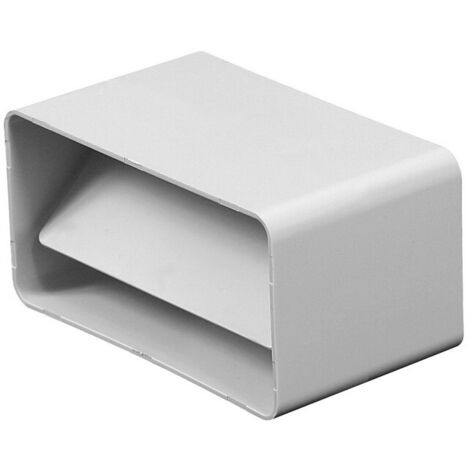 CONECTOR DE CANAL PLANO CON VÁLVULA DE RETENCIÓN (55X110) - A-KP55-22