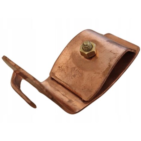 Conector de canalón ZZ para protección contra rayos, COPPER CU