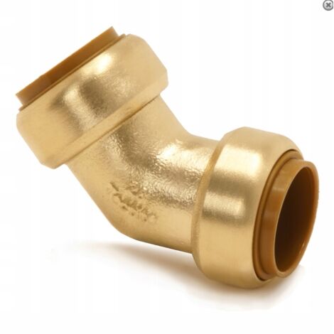 Conector de codo TECTITE CLASSIC de 45 grados, 22 x 22 mm