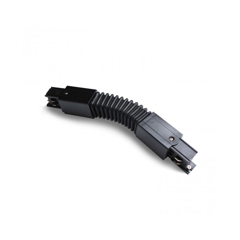 

Conector de empalme lineal flexible para carril trifasico color negro - ENVÍO DESDE ESPAÑA - Luzconled