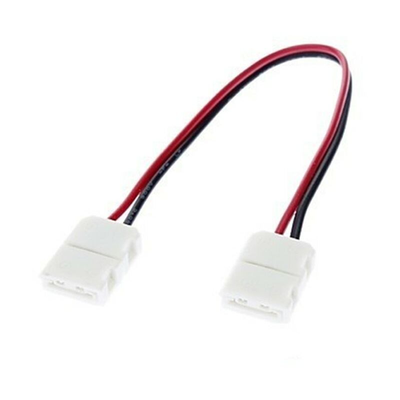 

Sysled - Conector de esquina flexible sin soldadura para cinta 3528/3014 mono color 12V