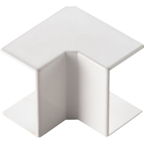 Conector de esquina interior de 90° 60x40 blanco - ecai6040b