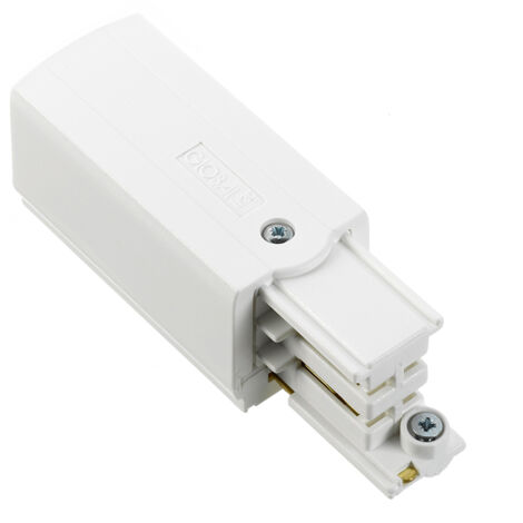 Conector de extremo de alimentación recto Sylvania XTS12-3 para Global Trac Pro Rail