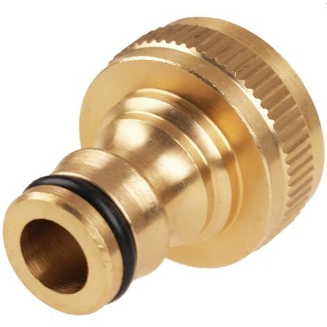 Conector de grifo de lat贸n Khayner de 3/4" con rosca interna